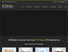 Tablet Screenshot of omediacreative.com
